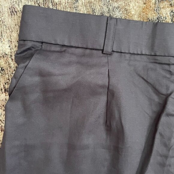 Torrid NWT Womens 5" Stretch Linen Blend High Rise Short Sz 28 Plus Gray Stretch - Picture 3 of 11
